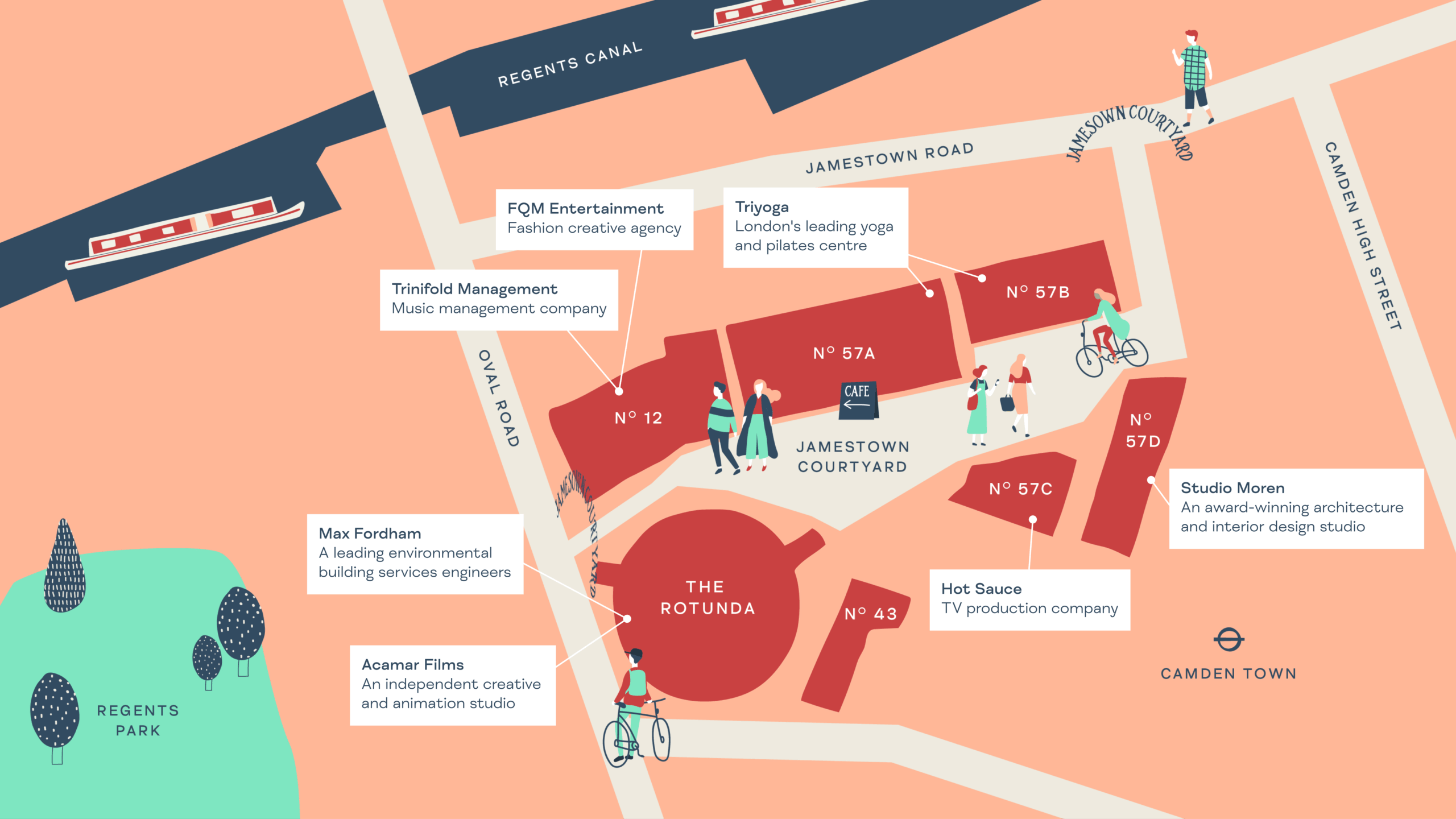 Jamestown Courtyard October25 Map